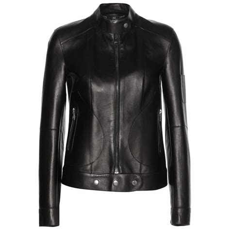 dolce gabbana women's leather jacket with rhinestone buttons nude|Womens Dolce & Gabbana Leather Jackets .